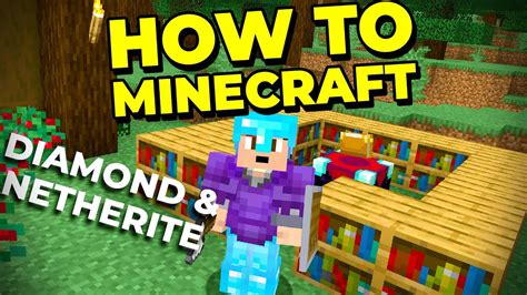 To upgrade to netherite, simply place the diamond weapon or item on a workbench next to a netherite metal. How to Minecraft: Enchanted Netherite and Diamond Armor in ...