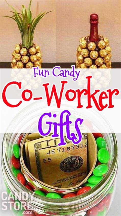 Fa la la la la… whatever, you get it. 10 Co-Workers Candy Christmas Gifts to Say "Happy Holidays ...