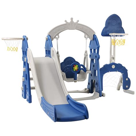 Buy Artethys 5 In 1 Kids Slide Toddler Slide And Swing Set