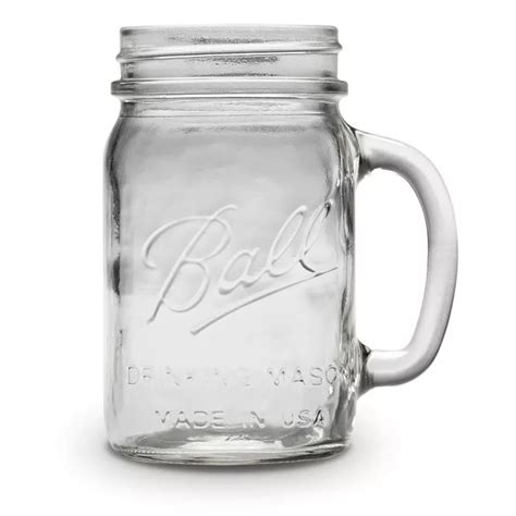 Ball 4ct 16oz Drinking Glass Mason Jars In 2020 Mason Jar Glasses