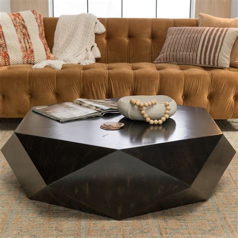 The Uttermost Volker Coffee Table With Its Modern Geometry Brings A