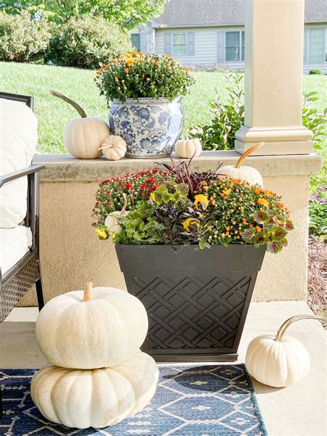Designer Fall Planters Done The Easy Way Stonegable