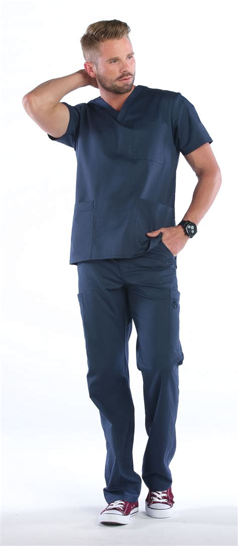 EON 5308 Medical Scrubs Men Scrubs Uniform Men Medical Scrubs Fashion