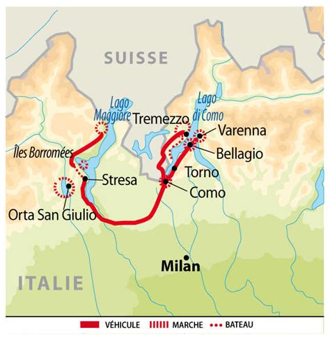 Sur Les Routes Des Lacs Italiens Orta Majeur Et Côme Voyage Italie