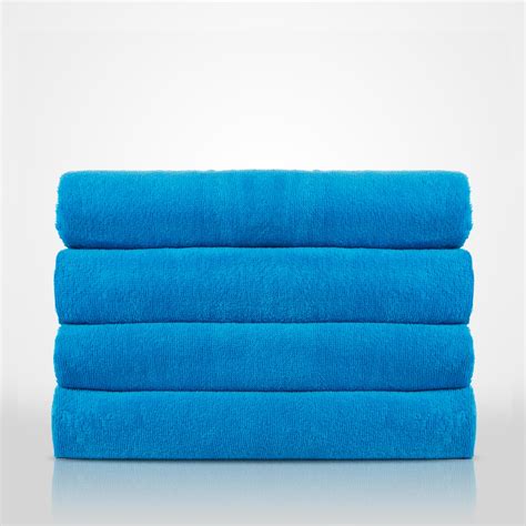 Towels 30 X 60 100 Turkish Cotton Terry Velour Turquoise Pool