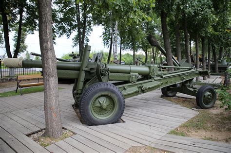 The Soviet Field Gun Howitzer Ml 20 152 Mm All Pyrenees · France