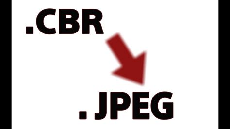 How To Covert Cbr Files To Jpeg No Download Needed Youtube