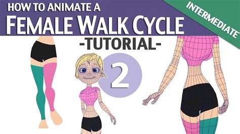 Tutorial Female Walk Cycle Animation Walk Cycle Animation Sexiz Pix