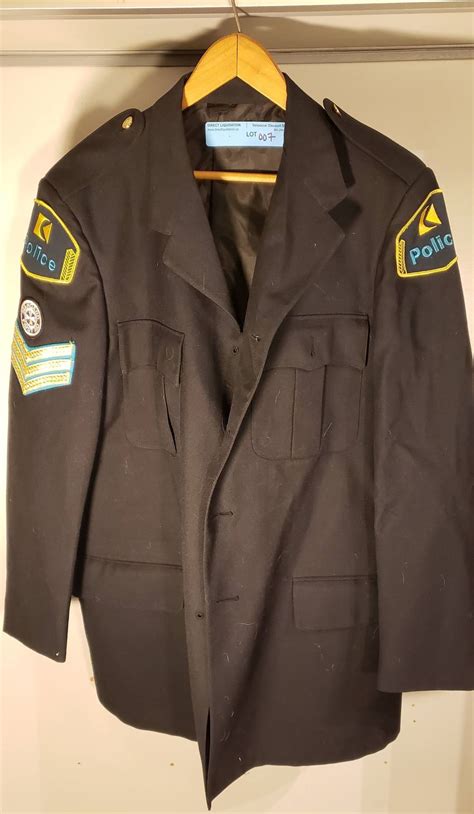 Cp Rail Canadian Pacific Railway Police Sergeant Uniform Tunic And No