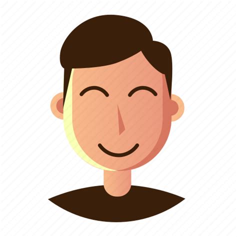 Avatar Emoticon Man People Smile Smiley User Icon Download On