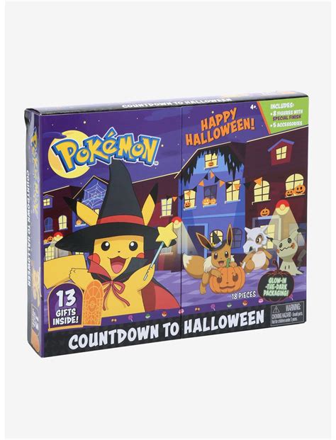 Pokémon Countdown To Halloween Calendar Boxlunch