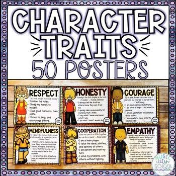 50 CHARACTER TRAIT Posters (With images) | Character trait, Character traits poster, Character ...