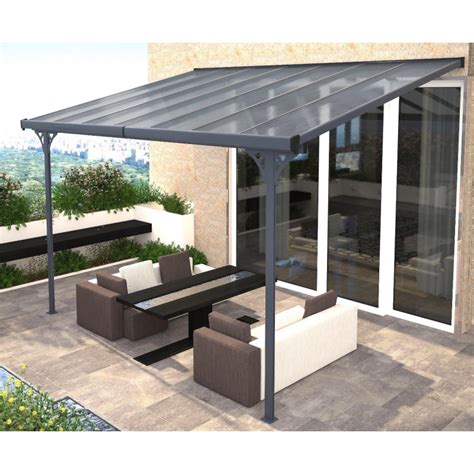 Pérgolas techadas en madera dura para exterior, hacemos instalación en todo buenos aires. Pergolas Techadas - Pergola Adosada Ajustable Terraza De ...