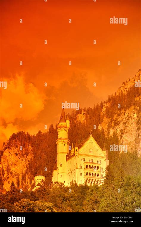 Neuschwanstein Castle Bavaria Germany Stock Photo Alamy