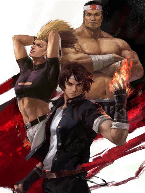 Artstation Fan Art（king Of Fighters）