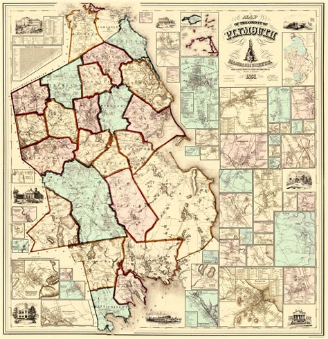 Plymouth Massachusetts Map