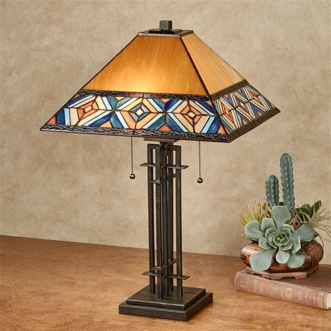 Austin Southwest Stained Glass Table Lamp