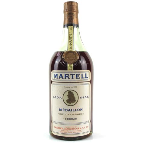 All final transactions occur in british pounds (£). Martell Medaillon VSOP Cognac 1960s | Whisky Auctioneer