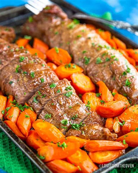 The best way to cook pork tenderloin is to start it on the stove and finish it in the oven. Maple Brown Sugar Pork Tenderloin • Love From The Oven | Brown sugar pork tenderloin, Pork ...
