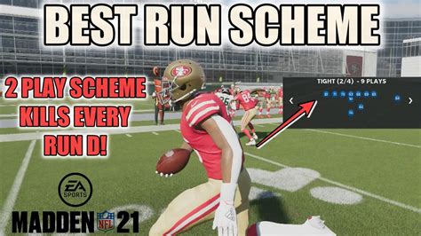 Best Madden 21 Run Scheme Unstoppable Two Play Offense Destroys Every