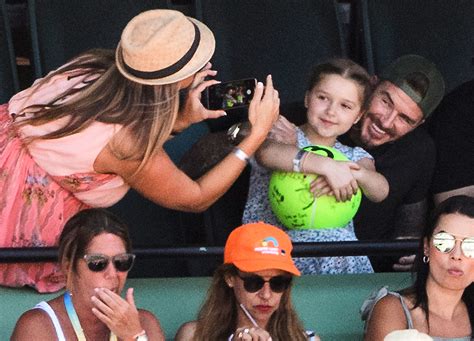 People Are Very Upset That David Beckham Continues To Kiss Daughter