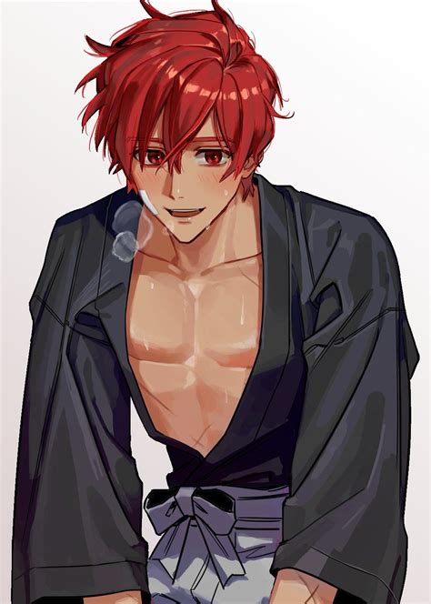 Pin By Barreto On Personagens Anime Red Hair Red Hair Anime Guy Anime Redhead