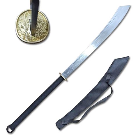 Spring Steel Chinese Pudao Two Handed Dadao Sword Battle Ready