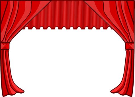 Curtains clipart puppet theater, Curtains puppet theater Transparent FREE for download on ...
