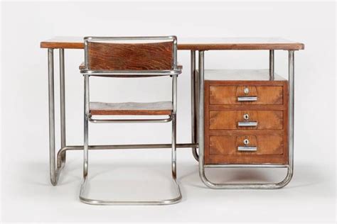 Marcel breuer's wassily chair (1925) is one of the most famous products of the bauhaus school. Italian Bauhaus Desk Marcel Breuer by COVA 30's - Marcel ...