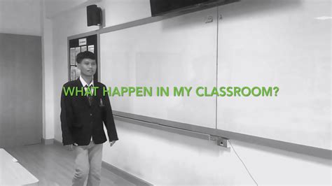 What Happened In My Classroom Youtube
