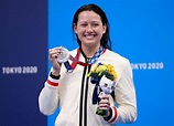 何詩蓓女子200米自由泳奪奧運銀牌