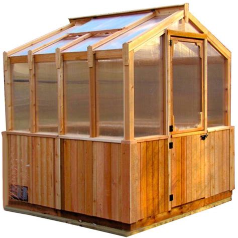 Be sure to figure out exactly what is entailed in maintenance of the greenhouse. Outdoor Living Today 8 ft. x 8 ft. Greenhouse Kit-GH88 ...