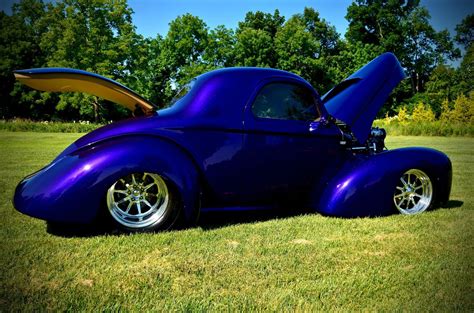 1941 Willys Coupe Custom Hot Rod Rods F Wallpaper