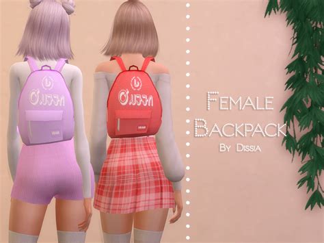 The Sims Resource Backpack Female