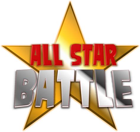Floating Stars All Star Battle Logo 2 Transparent Png Original