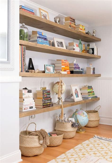 How To Build Floating Shelves For Uneven Walls Shrimp Salad Circus