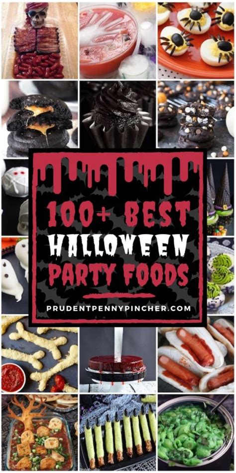 100 Best Halloween Party Foods Prudent Penny Pincher