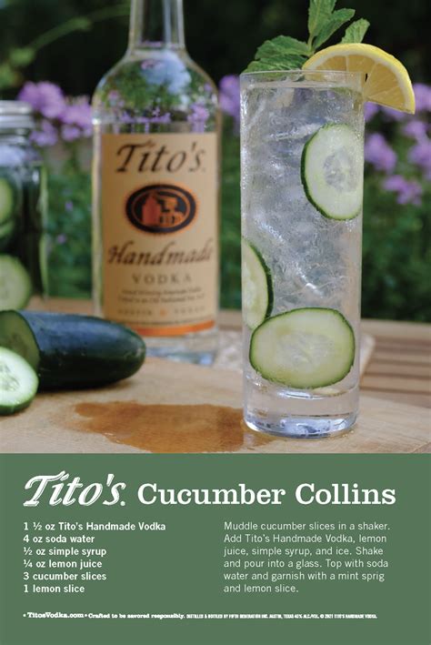 You'll Love These Spring Cocktails Sponsored by Tito’s Handmade Vodka