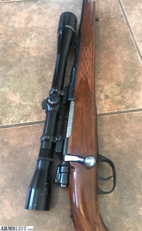 Armslist For Sale Voere Cougar Deluxe In 22 250 With Lyman 20x Scope