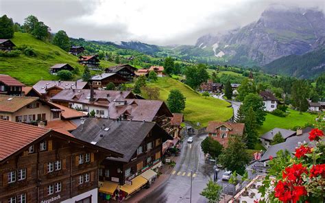 Grindelwald Switzerland 4k Wallpaper