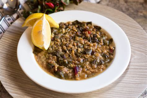 Lemon Lentil Soup Simply Lebanese