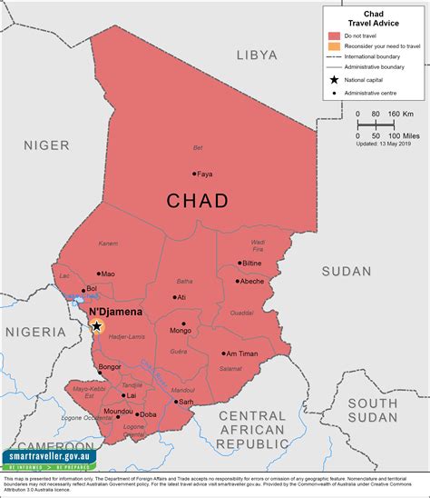 Chad Travel Advice And Safety Smartraveller Images And Photos Finder