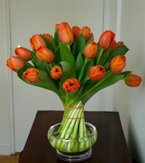 45 Wonderful And Easy Diy Tulip Arrangement Ideas Diy Tulips