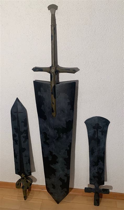 Astas Danma Sword Black Clover Full Scale Pattern Complete Etsy Canada