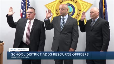 Madison County School District Adds School Resource Officers