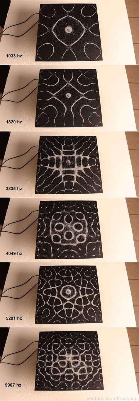 Cymatics All Matter Is Basically The Geometry Of Vibration In 2023