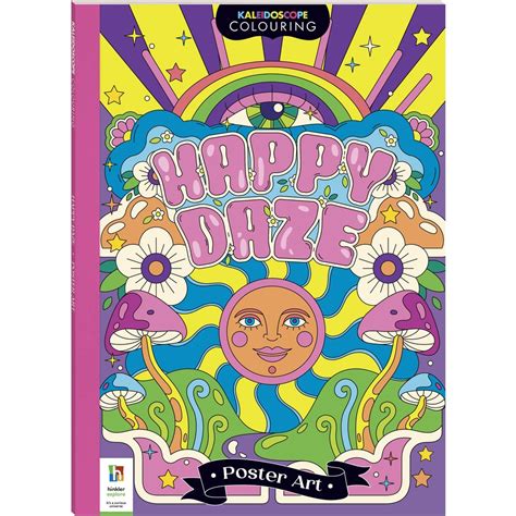 Kaleidoscope Poster Art Happy Daze Big W