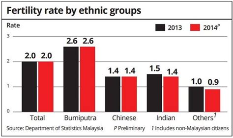 Statistik mobilitas penduduk dan tenaga kerja 2017. itqan: Kadar kelahiran etnik Cina merosot di Malaysia