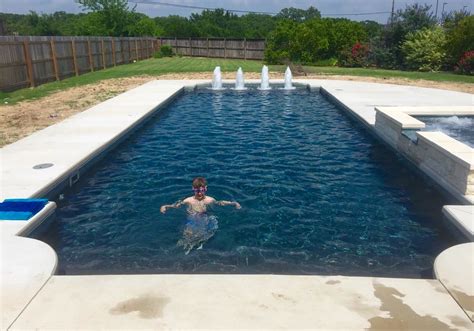 Fiberglass Inground Swimming Pool San Antonio Tx Glass Designs