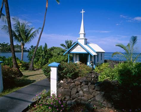 Catholic Church Big Island Hawaii Churches Places Of Worshi
